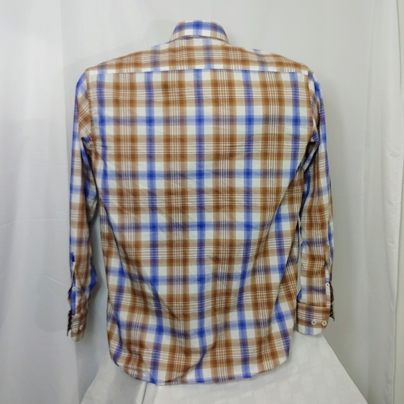 Fredrick Martin Mens Medium Button Down Shirt - Picture 2 of 7